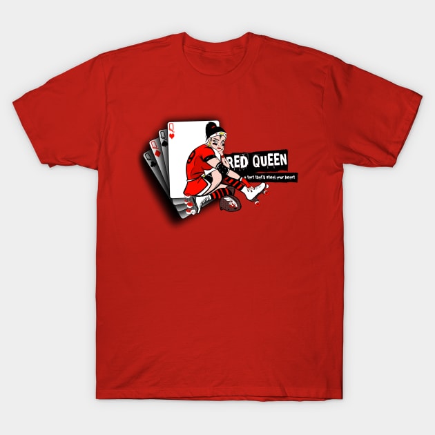 Red Queen T-Shirt by SpicyMonocle